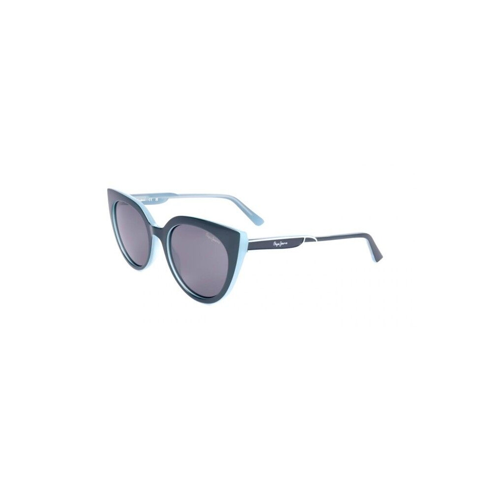 Pepe Jeans Sunglasses Pj7431 52/20/145 Blue/Milky Blue Acetate Woman Pj7431
