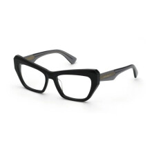 Occhiali da Vista - NINA RICCI - VNR413 - Acetato Nero lucido - Taglia 52/16/140 - Donna