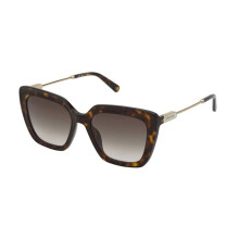 Occhiali da sole - NINA RICCI - SNR379 - Acetato marrone - Forma quadrata - 54/19/140