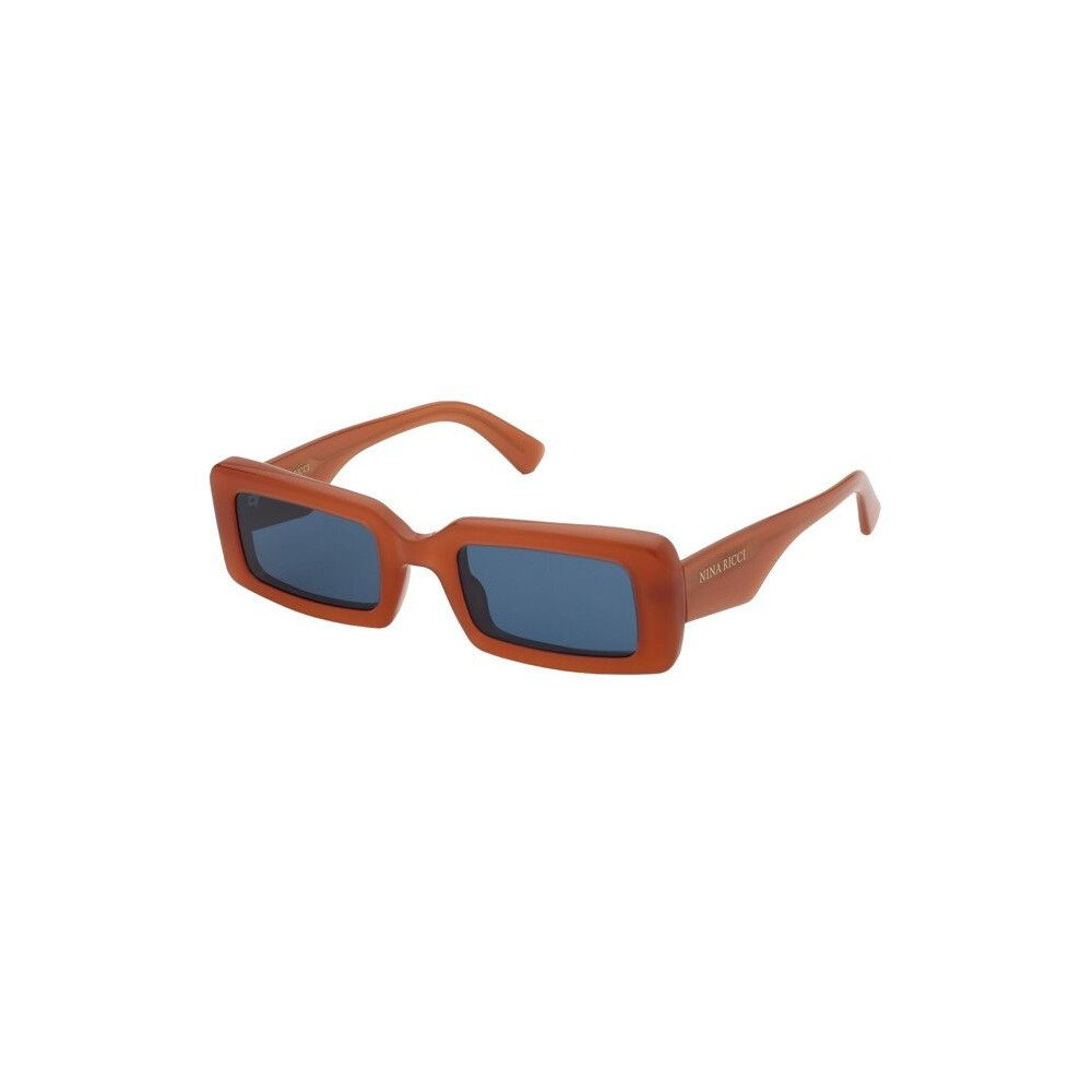 Nina Ricci Sunglasses - Snr397 - Glossy Opaline Red - Acetate - Square 50/23/145