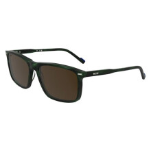 Sunglasses - ZEISS - ZS25555S - Acetate - Striped Green - Square 58/17/145