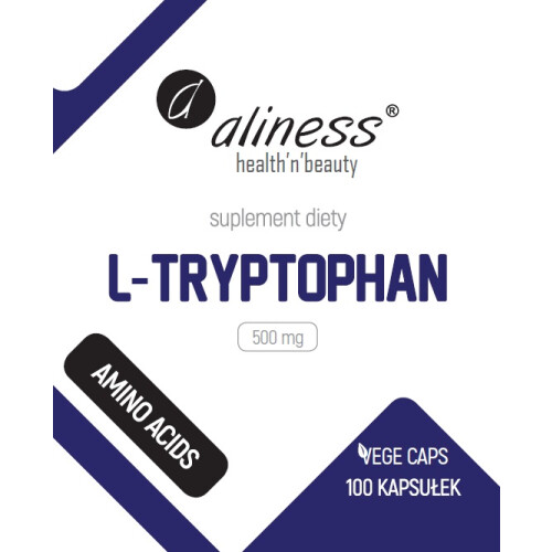 Aliness L-Tryptofan 500 mg 100 kapsułek 1