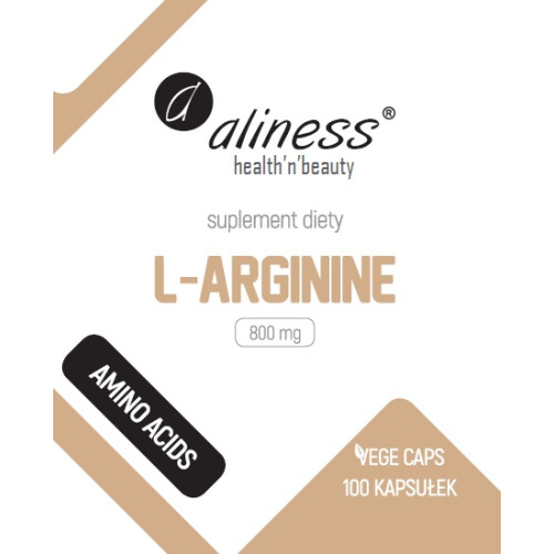 Aliness L-Arginine 800 mg 100 kapsułek 1