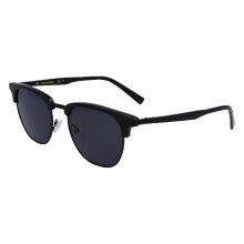 Sunglasses - FERRAGAMO - SF307S - Metal frame - Black - Gray lenses 53mm