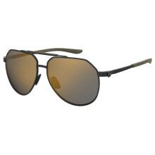 Sunglasses - UNDER ARMOUR - UA HONCHO/G - Metal aviator frame - Green polycarbonate lenses - 60/14/140