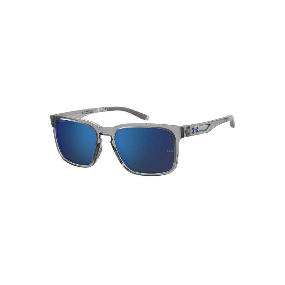 Under Armour Sunglasses - Ua Assist 2 - Plastic - Gray/Blue - 57/17/140