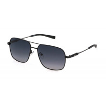 Sunglasses - FILA - SFI523 Total Semi Matt Black - Metal Aviator - Grey lenses cat.3 - 58/16/145