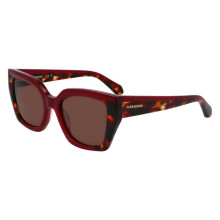Lunettes de Soleil - FERRAGAMO - SF2035S - Acétate - Papillon - 52/19/145