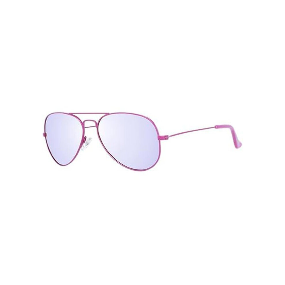 Skechers Sunglasses - Se9069 - Smoke Gradient Gray Lenses - Size 55 - Purple Metal Frame