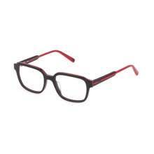 Bril - FILA - VFI303 - Acetaat - Top zwart+rood (Zwart) - Maat 51/17/140