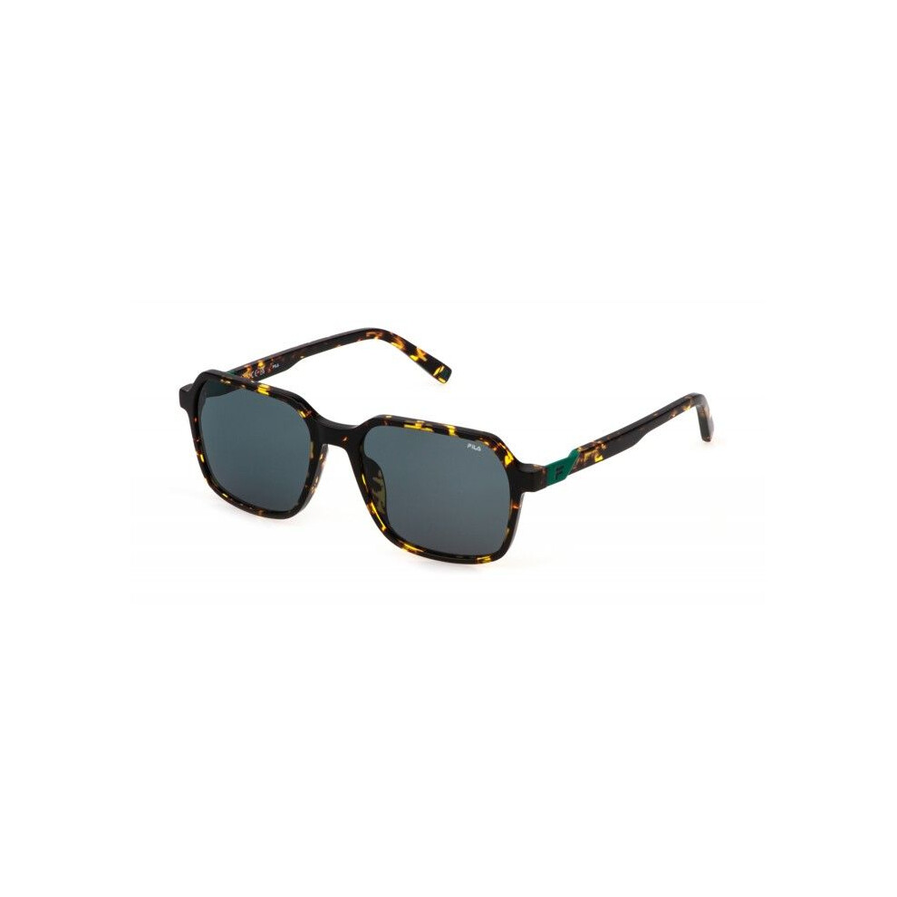 Fila Sfi890 Sunglasses 56/18/145 Glossy Yellow Havana Acetate Men Sfi890