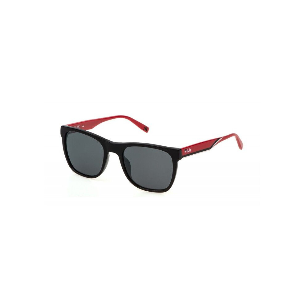 Fila Sfi727 Sunglasses 54/21/145 Glossy Black Acetate Men Sfi727