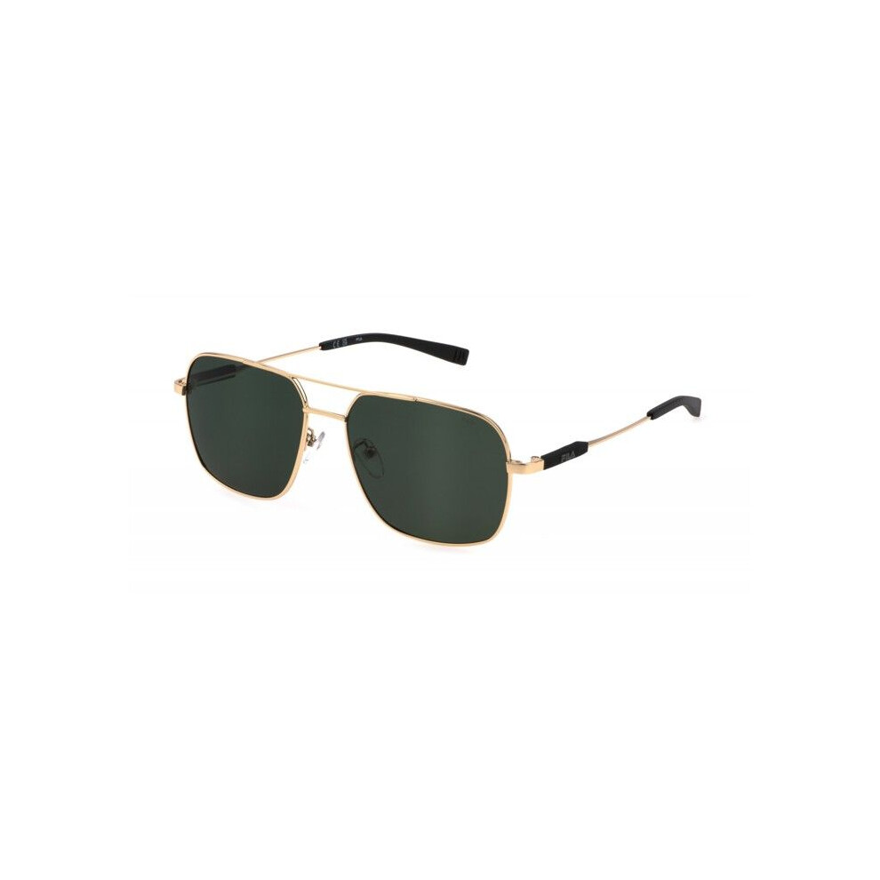 Fila Sunglasses - Sfi523 - Shiny Rose Gold Metal Frame - 58/16/145 - Aviator