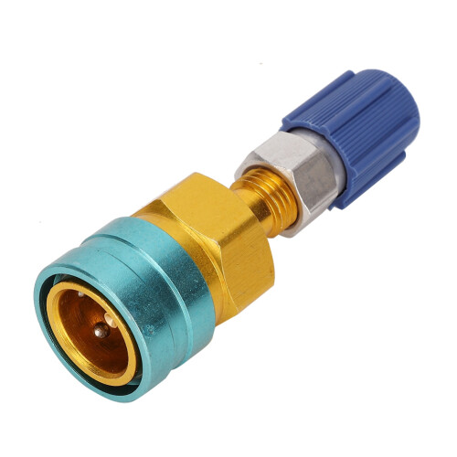 R1234YF Low Side Quick Coupler Brass Car AC 2