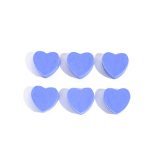 10Pcs/Lot Cute Purple Love Erasers Pencil Pens Correcting Rubber Kids School Student Eraser Stationery Valentine's Day Gifts