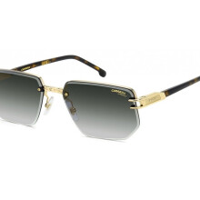 Sunglasses - CARRERA - CARRERA 1070/S - Brown Havana on gold - Gradient green lenses - 60/17/145