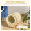 Kattenmand met plank en krabmat, kaki, 41 cm 6