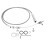 700R4 Braided Transmission Cable 1