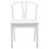 VidaXL vidaXL Dining Chair 2 pcs White and White Solid Rubber Wood 4