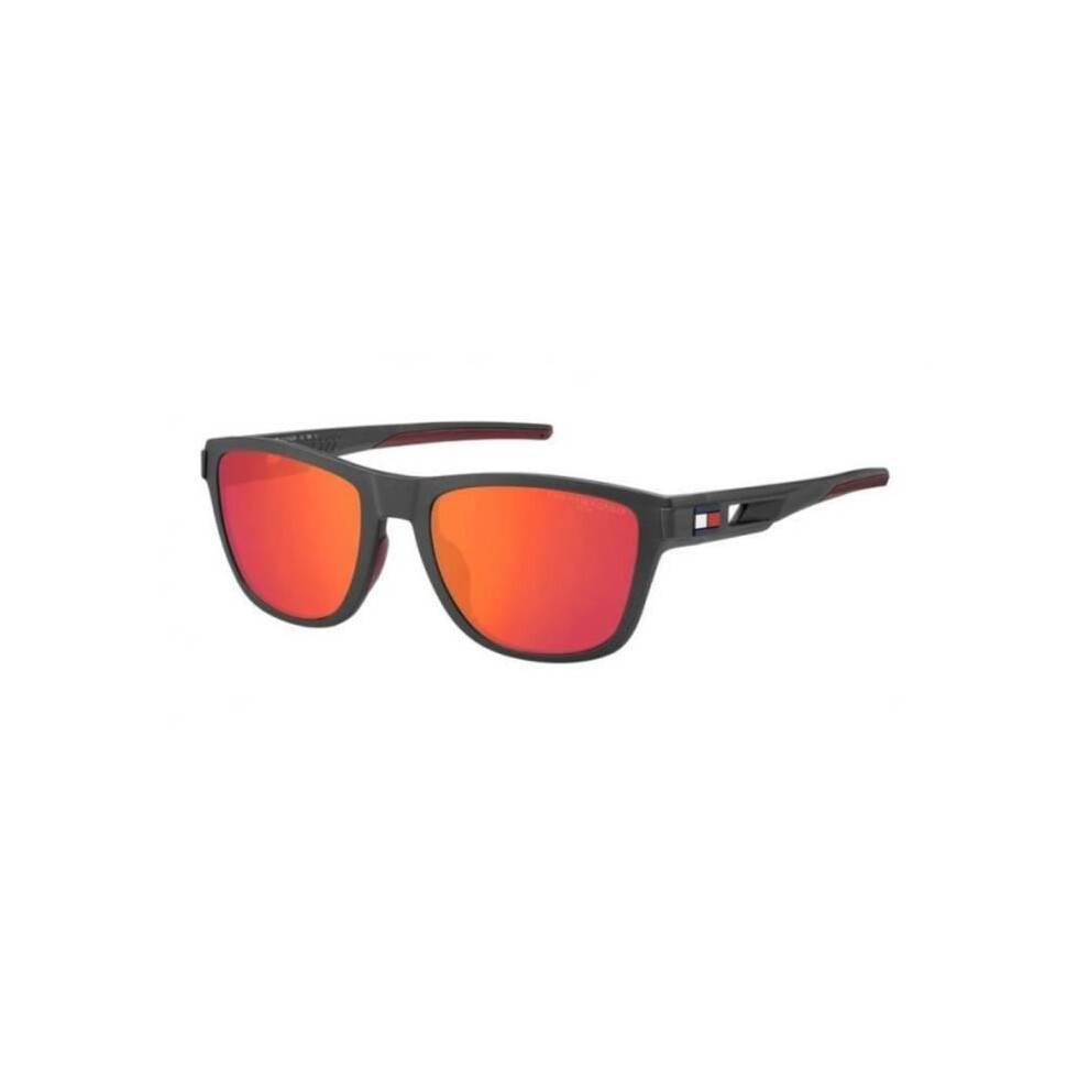 Tommy Hilfiger Sunglasses - Th 1951/S Metalized Grey - Aviator Frame - Grey Lenses - Silver Metal