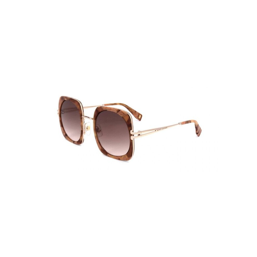 Marc Jacobs Runway Sunglasses Mj 1101/S 53/24/145 Brown Marble Acetate Woman Mj 1101/S