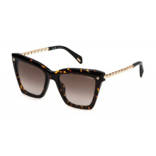 Aurinkolasit - POLICE EYEWEAR - SPLN62 - Akryyli - Keltainen (Kiiltävä keltainen) - Neliö 52/18/140