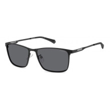 Polaroid Sunglasses PLD 2159/G/S/X 58/16/140 MATTE BLACK/ GREY POLARIZED steel men PLD 2159/G/S/X