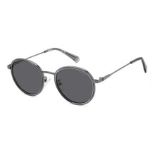 Sunglasses - POLAROID - PLD 4173/G/S/X - Metal - Gray (Dark ruthenium) - Round 51/20/145