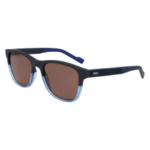 Sunglasses - ZEISS - ZS22521SLP - Matte blue/crystal - 54/19/145 - Square plastic frame