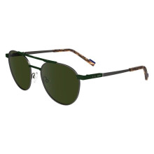 Sunglasses - ZEISS - ZS23137S - Satin green - Metal frame - Round shape