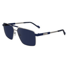 Sunglasses - ZEISS - ZS23136S - Metal Aviator Ruthenium/blue - Lenses 59 mm - Men