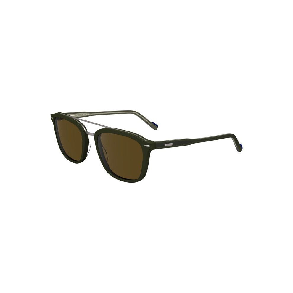 Zeiss Zs24544s Sunglasses 52/20/145 Green Acetate Man Zs24544s
