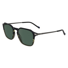 Sunglasses - ZEISS - ZS24721SLP - Acetate - Black/striped khaki - Square 53/19/145