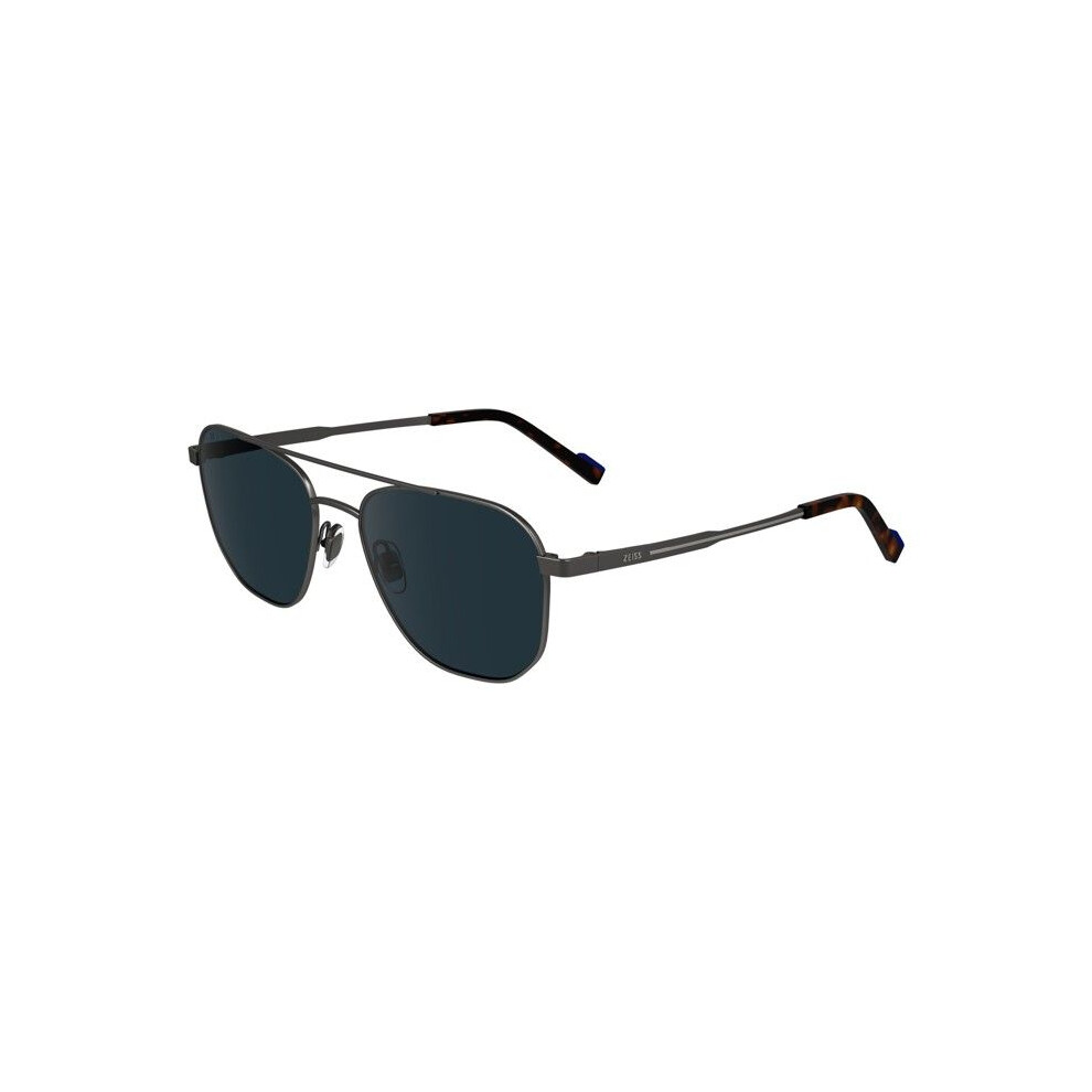 Zeiss Sunglasses - Zs24149s - Satin Dark Ruthenium Metal - 56/18/145 - Square Men