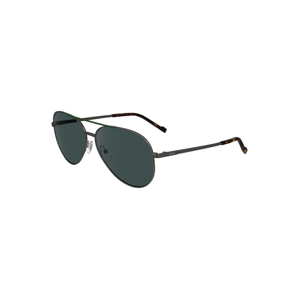 Zeiss Sunglasses - Zs24150sp - Titanium - Aviator - Green 60/14/145