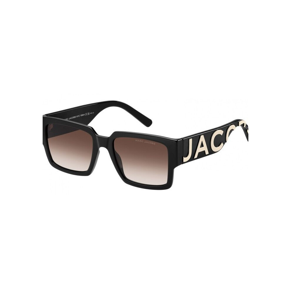 Marc Jacobs Sunglasses Marc 739/S 54/19/145 Black White/Brown Shaded Cellulose Propionate Unisex Marc 739/S