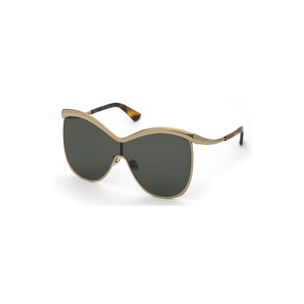 Nina Ricci Sunglasses - Snr408 - Shiny Rose Gold - Metal Frame - Mask Shape