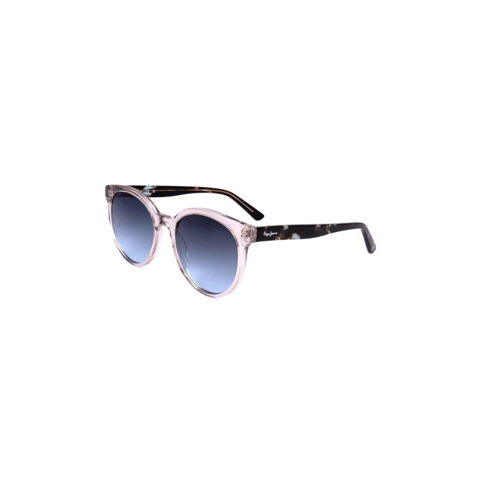 Pepe Jeans Pj7400 Sunglasses 52/19/145 Gloss Xtal Grey Acetate Woman Pj7400