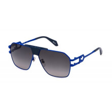 Just Cavalli Aurinkolasit SJC094 61/12/140 Kiiltävä sininen Metalli UNISEX SJC094