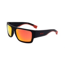 Zonnebril Hugo Boss BOSS 1498/S 58/18/130 Mat zwart rood Polyamide MAN BOSS 1498/S