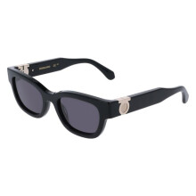 Lunettes de Soleil - FERRAGAMO - SF2067S - Acétate - Noir - Femme 52/20/140