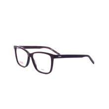 Hugo HG 1078 54/14/145 Burgundy patroon Acetaat DAME HG 1078