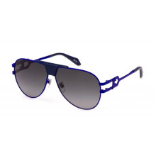 Just Cavalli Aurinkolasit SJC095 62/12/140 Kiiltävä sininen Metalli UNISEX SJC095