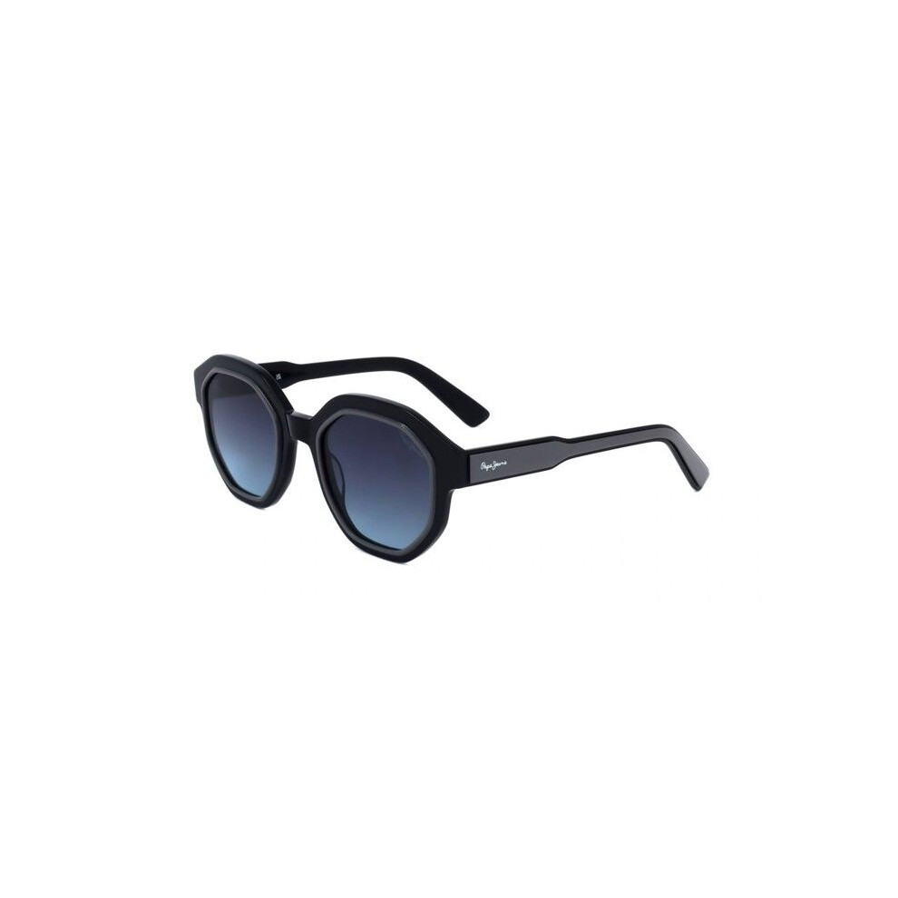Pepe Jeans Sunglasses Pj7427 51/22/140 Black Grey Acetate Woman Pj7427