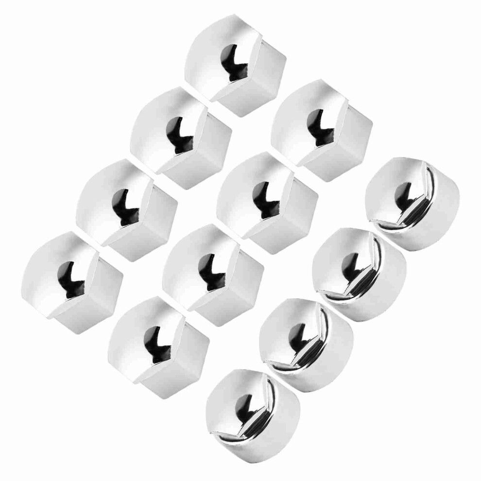 20Pcs 17Mm Abs Wheel Nut Covers Anti-Theft Grey 7293282220034