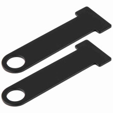 Motorcycle Helmet Lock D Ring Stainless Silver