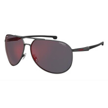 Sunglasses - CARRERA - CARDUC 030/S - Aviator - Metal frame - Red lenses