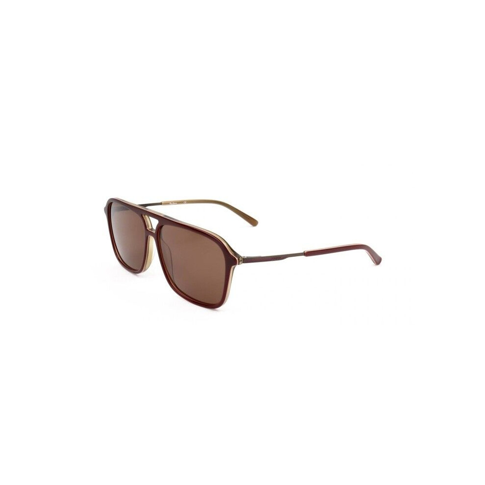 Pepe Jeans Sunglasses Pj3399 57/13/140 Burgundy Acetate Man Pj3399