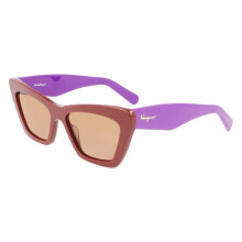 Aurinkolasit - SALVATORE FERRAGAMO - SF929S - Ruskea - Soikea - Linssit 55 mm