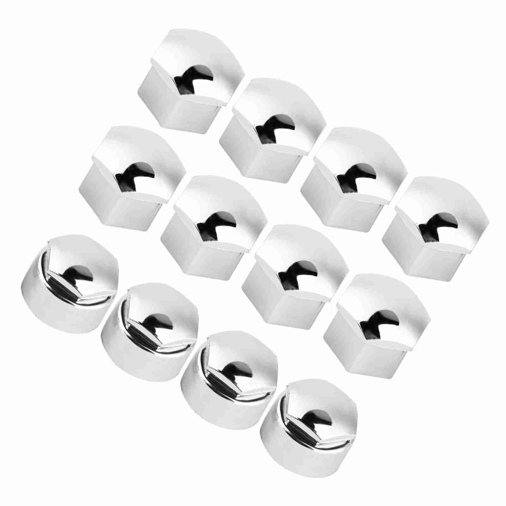 20Pcs 17Mm Anti-Theft Hub Nut Covers Abs Grey 7293282205635